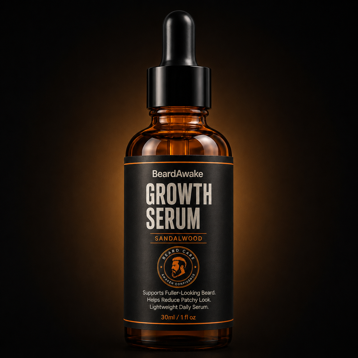 Single BeardAwake Growth Serum bottle